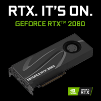 RTX - It's On - GeForce RTX 2060 6GB Blower